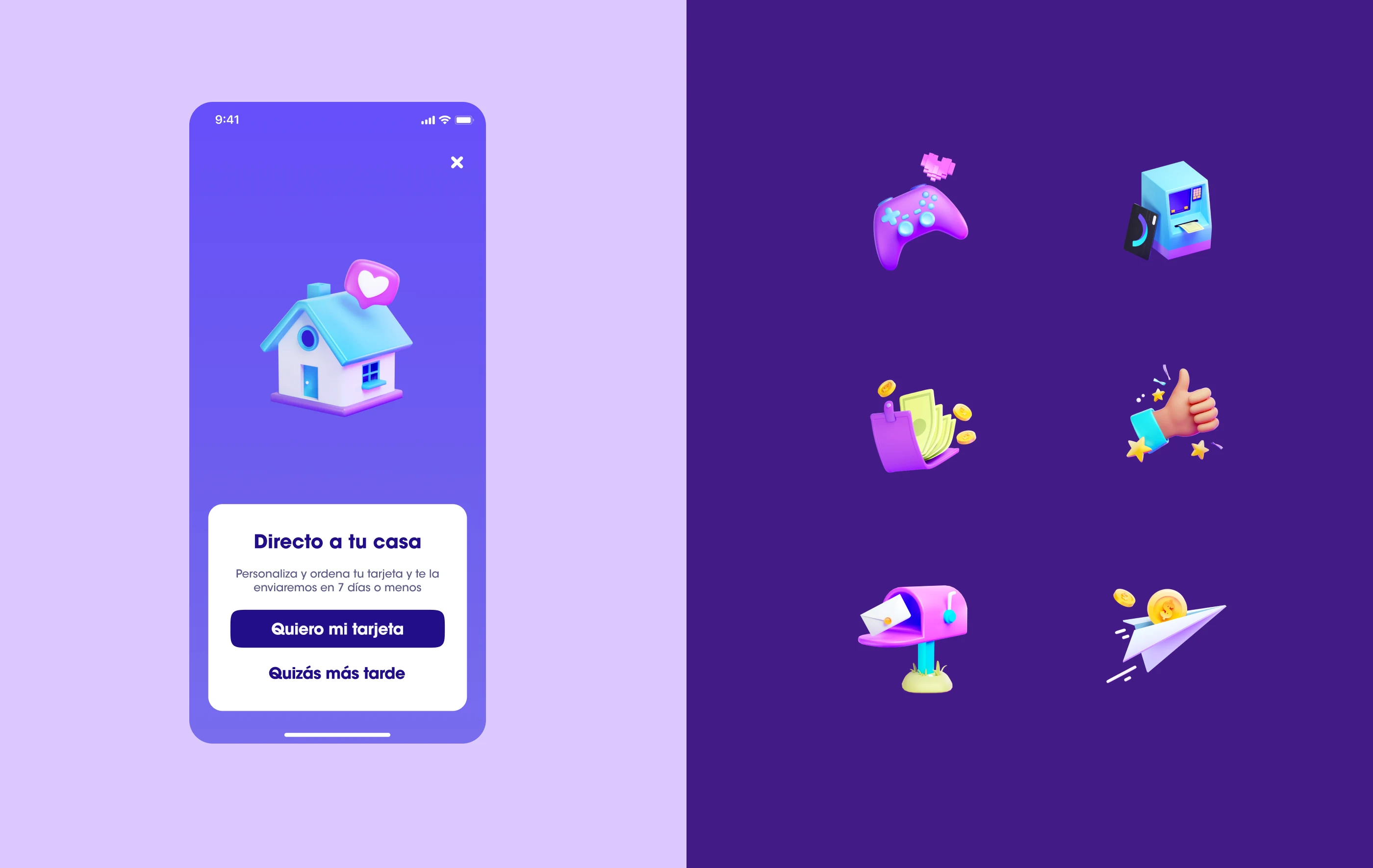 Mozper UI and illustrations