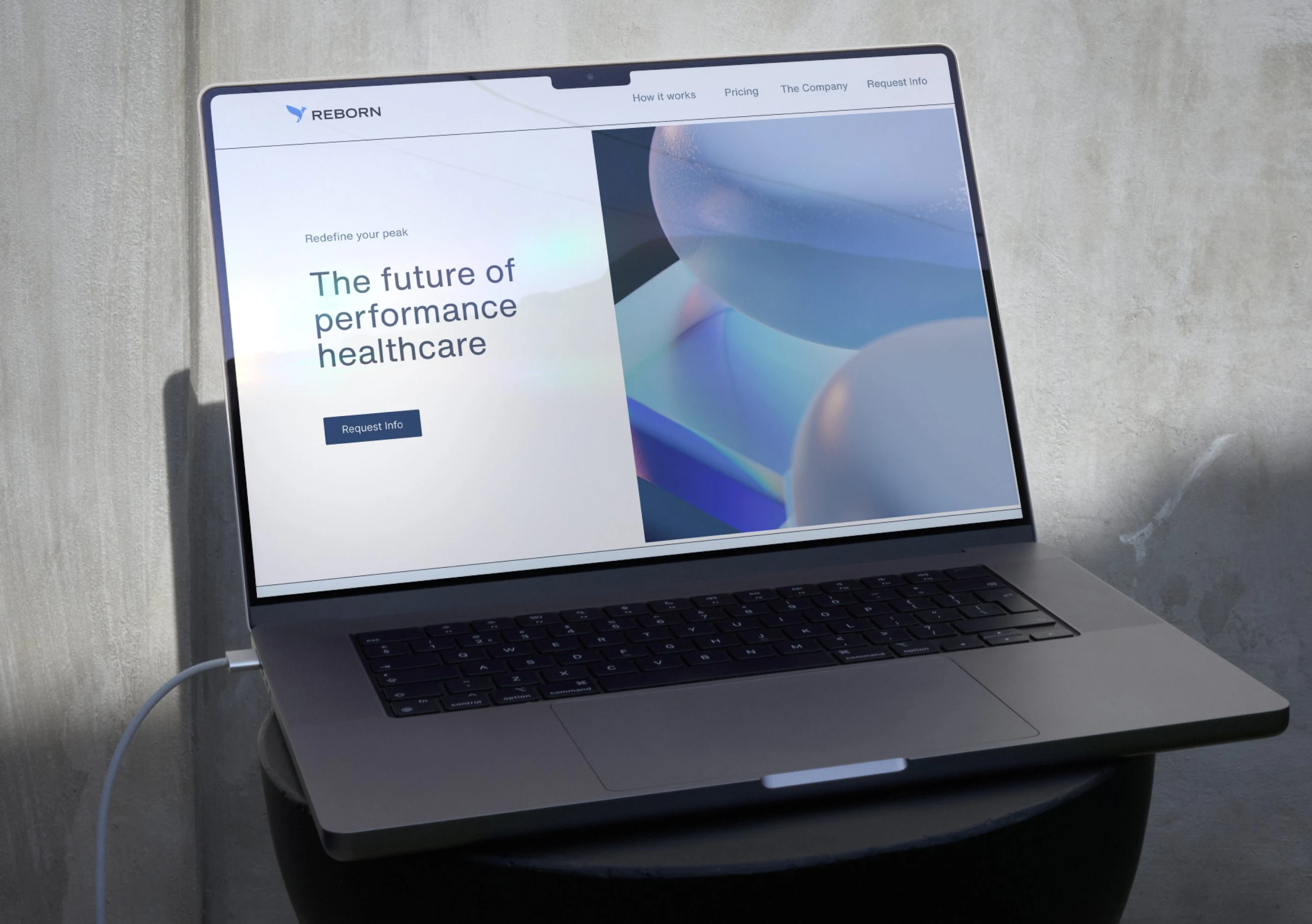 Reborn brand identity